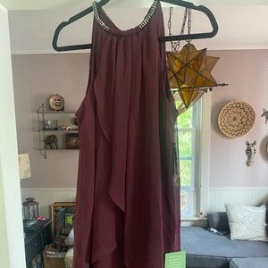Plum purple dress Size 14